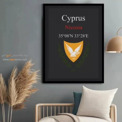 تابلو نماد های کشورهای جهان - اسپو دکور