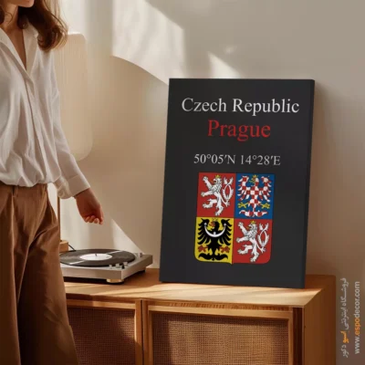 تابلو نماد های کشورهای جهان - اسپو دکور