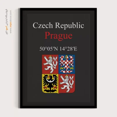 تابلو نماد های کشورهای جهان - اسپو دکور