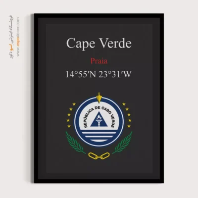 تابلو نماد های کشورهای جهان - اسپو دکور