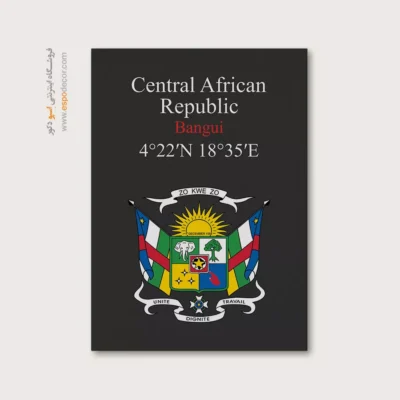 تابلو نماد های کشورهای جهان - اسپو دکور