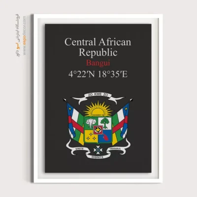 تابلو نماد های کشورهای جهان - اسپو دکور