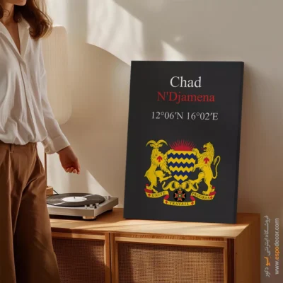 تابلو نماد های کشورهای جهان - اسپو دکور