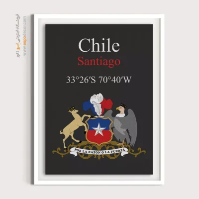 تابلو نماد های کشورهای جهان - اسپو دکور