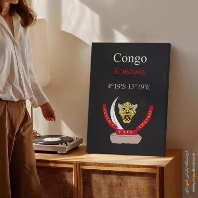 تابلو نماد های کشورهای جهان - اسپو دکور