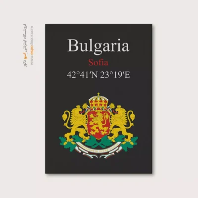 تابلو نماد های کشورهای جهان - اسپو دکور