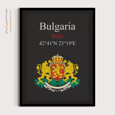 تابلو نماد های کشورهای جهان - اسپو دکور