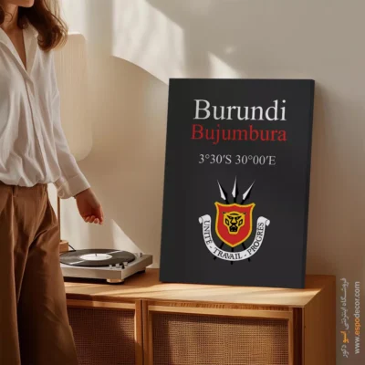 تابلو نماد های کشورهای جهان - اسپو دکور