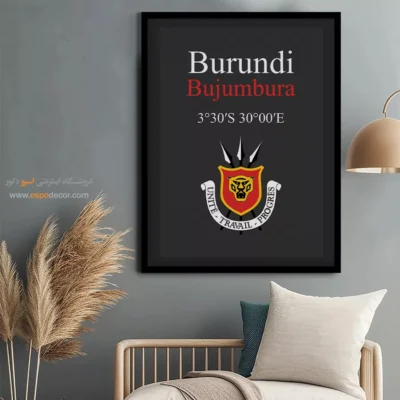 تابلو نماد های کشورهای جهان - اسپو دکور