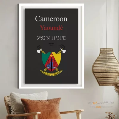 تابلو نماد های کشورهای جهان - اسپو دکور