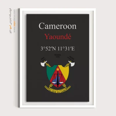 تابلو نماد های کشورهای جهان - اسپو دکور