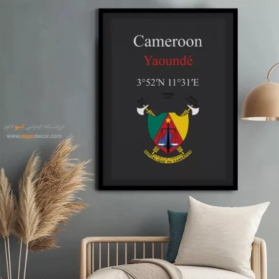 تابلو نماد های کشورهای جهان - اسپو دکور