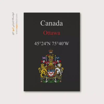 تابلو نماد های کشورهای جهان - اسپو دکور