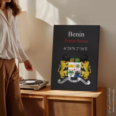 تابلو نماد های کشورهای جهان - اسپو دکور