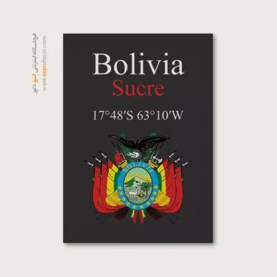 تابلو نماد های کشورهای جهان - اسپو دکور