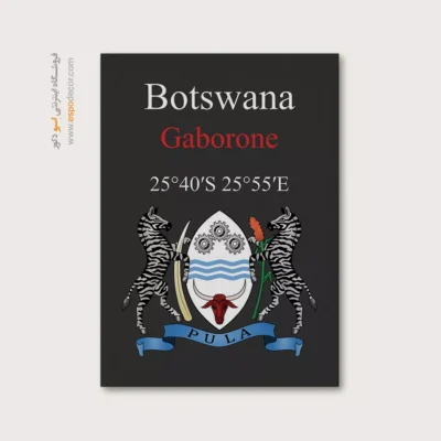 تابلو نماد های کشورهای جهان - اسپو دکور