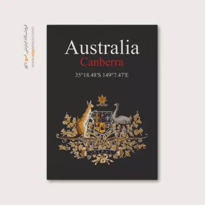 تابلو نماد های کشورهای جهان - اسپو دکور