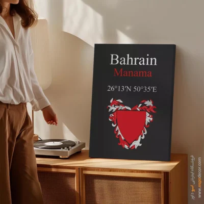 تابلو نماد های کشورهای جهان - اسپو دکور