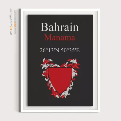 تابلو نماد های کشورهای جهان - اسپو دکور