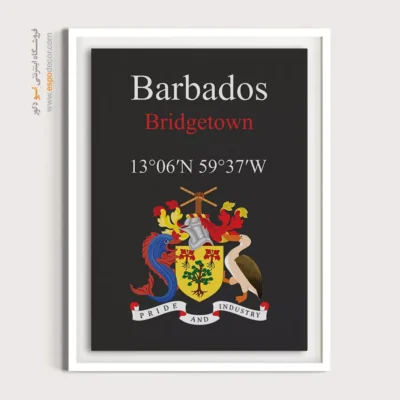 تابلو نماد های کشورهای جهان - اسپو دکور