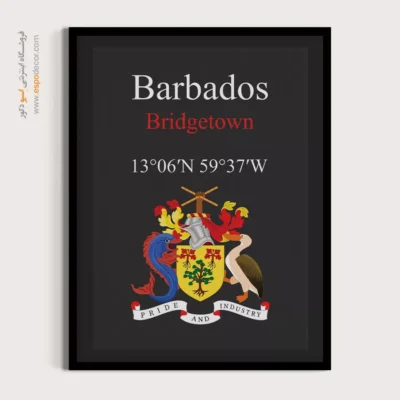 تابلو نماد های کشورهای جهان - اسپو دکور