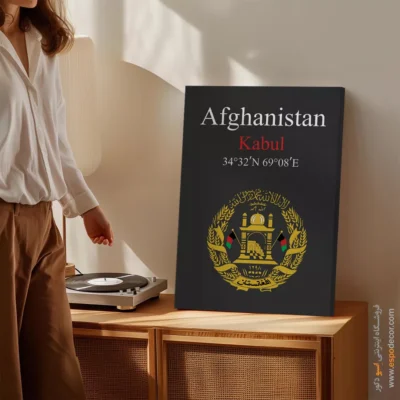 تابلو نماد های کشورهای جهان - اسپو دکور