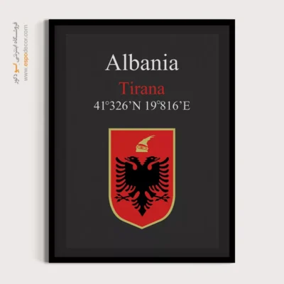 تابلو نماد های کشورهای جهان - اسپو دکور