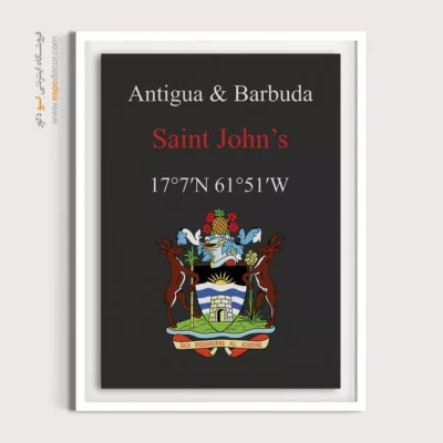 تابلو نماد های کشورهای جهان - اسپو دکور