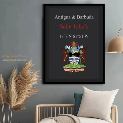 تابلو نماد های کشورهای جهان - اسپو دکور