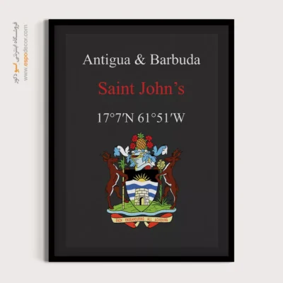 تابلو نماد های کشورهای جهان - اسپو دکور