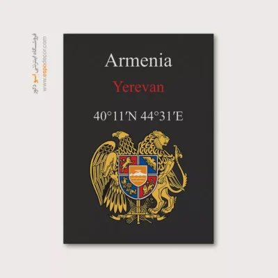 تابلو نماد های کشورهای جهان - اسپو دکور