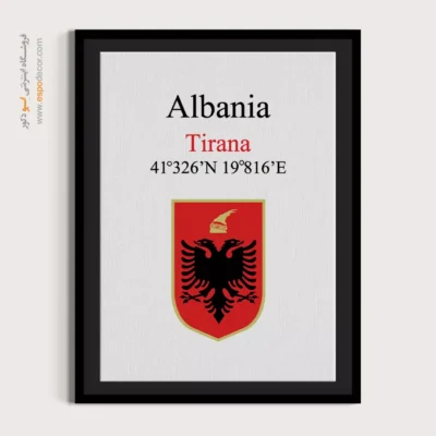 تابلو نماد های کشورهای جهان - اسپو دکور