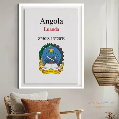 تابلو نماد های کشورهای جهان - اسپو دکور