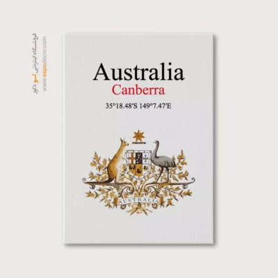 تابلو نماد های کشورهای جهان - اسپو دکور