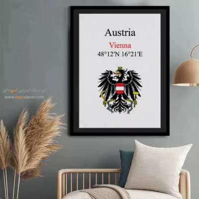 تابلو نماد های کشورهای جهان - اسپو دکور