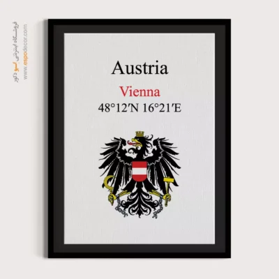 تابلو نماد های کشورهای جهان - اسپو دکور