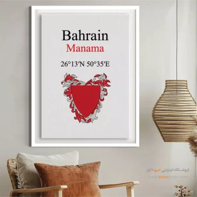 تابلو نماد های کشورهای جهان - اسپو دکور