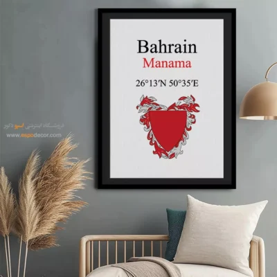 تابلو نماد های کشورهای جهان - اسپو دکور