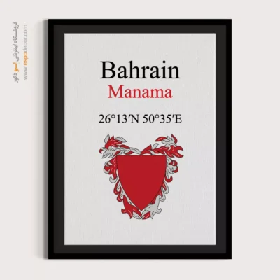 تابلو نماد های کشورهای جهان - اسپو دکور