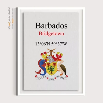 تابلو نماد های کشورهای جهان - اسپو دکور