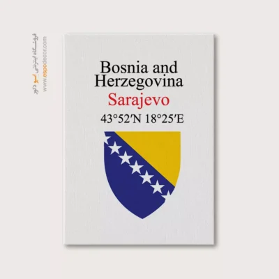 تابلو نماد های کشورهای جهان - اسپو دکور