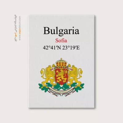 تابلو نماد های کشورهای جهان - اسپو دکور