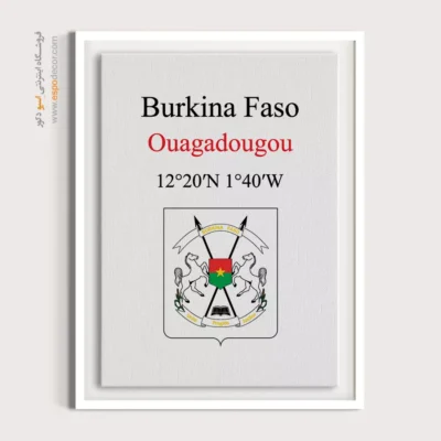 تابلو نماد های کشورهای جهان - اسپو دکور