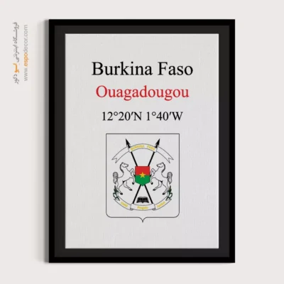 تابلو نماد های کشورهای جهان - اسپو دکور