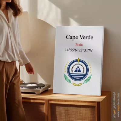 تابلو نماد های کشورهای جهان - اسپو دکور