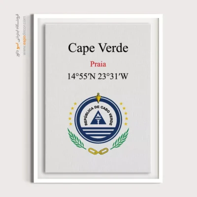 تابلو نماد های کشورهای جهان - اسپو دکور