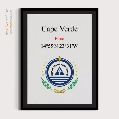 تابلو نماد های کشورهای جهان - اسپو دکور