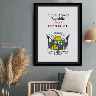 تابلو نماد های کشورهای جهان - اسپو دکور