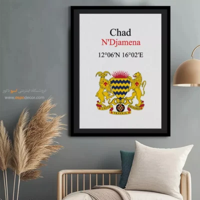 تابلو نماد های کشورهای جهان - اسپو دکور