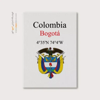 تابلو نماد های کشورهای جهان - اسپو دکور